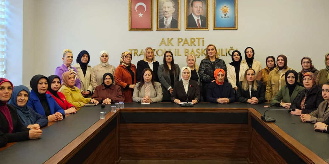 AK Parti Trabzon İl Kadın Kolları'ndan 25 Kasım Mesajı