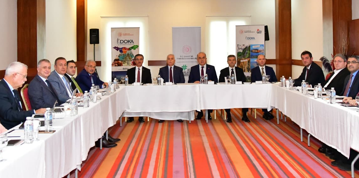 Vali Aziz Yıldırım, DOKA’nın 172’nci Yönetim Kurulu Toplantısına Katıldı