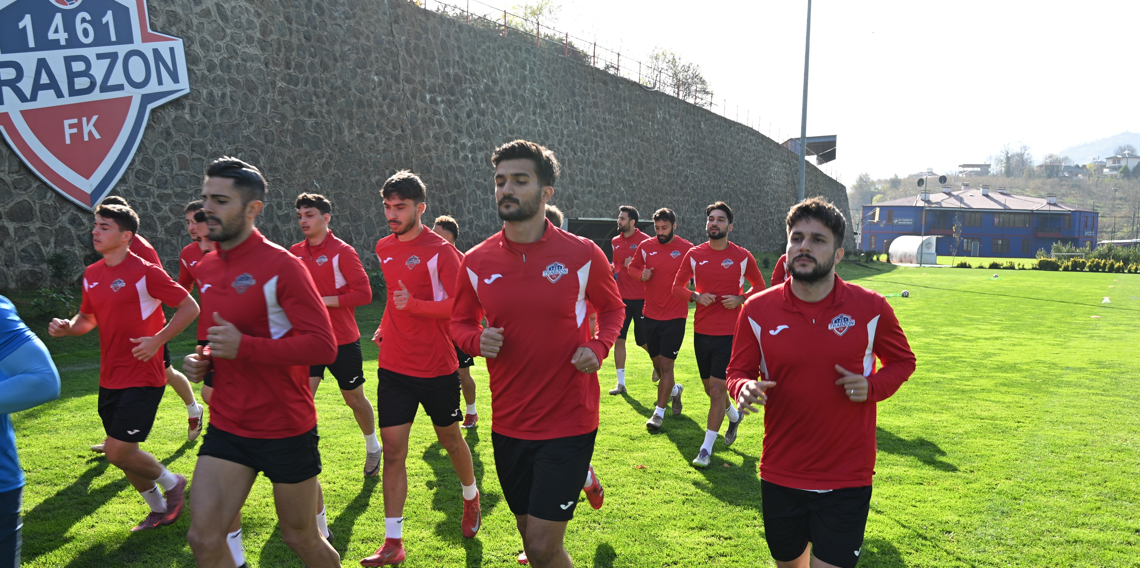 1461 Trabzon FK, Arnavutköy Belediye Spor Maçı Hazırlıklarını Sürdürüyor