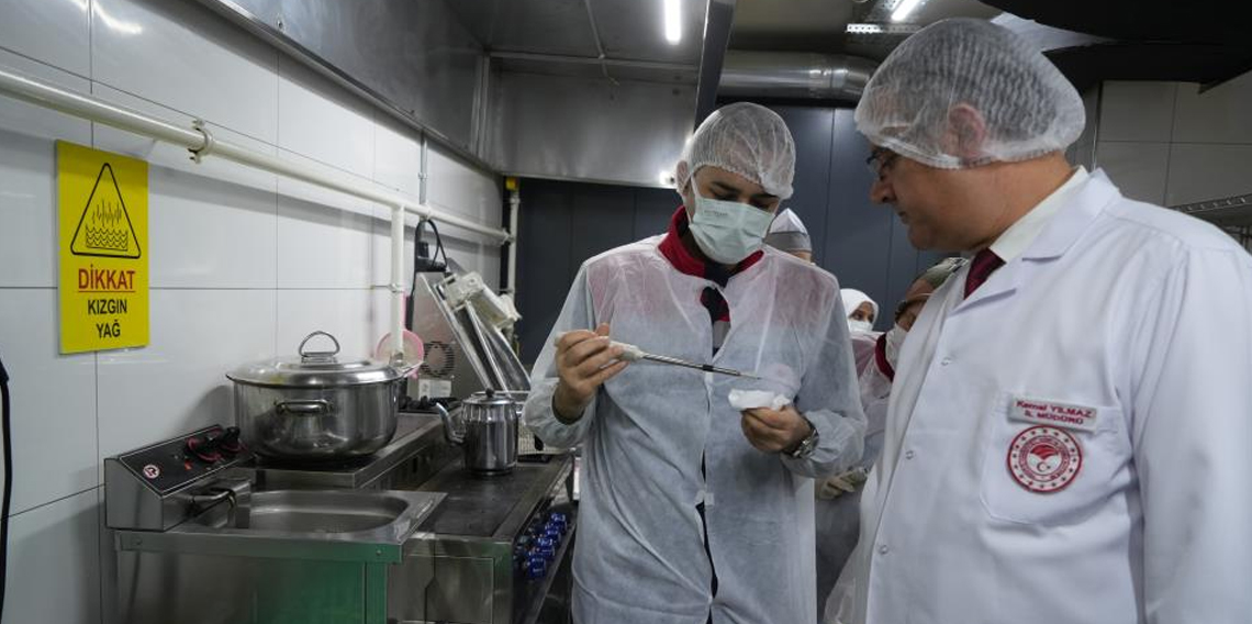 Samsun'da gıda güvenliği kırmızı çizgi