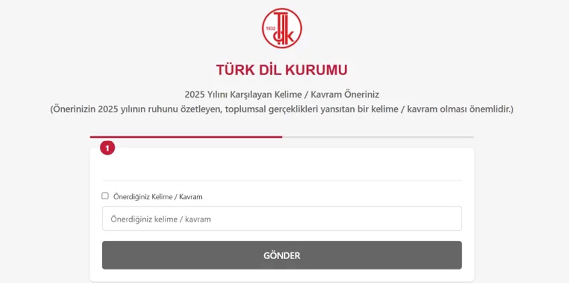 TDK yılın kelimesi anketi 2025: Siz de önerin...