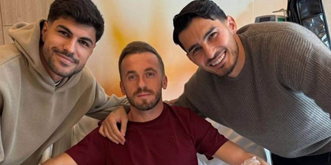 Edin Vişça'ya 'Eski dostlar'dan ziyaret!