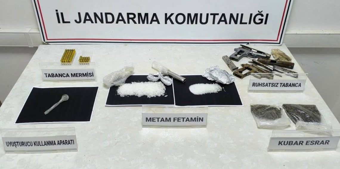 Samsun'da jandarmadan uyuşturucu operasyonu: 1 gözaltı