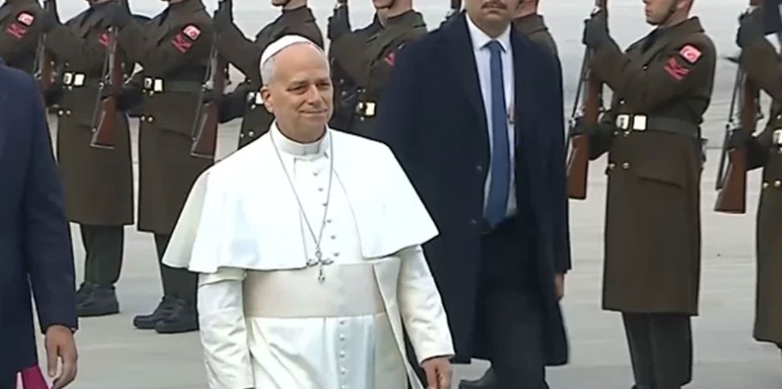 Papa 14. Leo Türkiye’ye geldi!