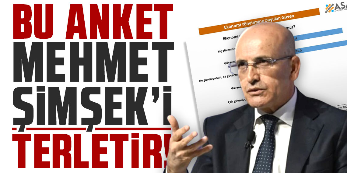 Bu anket Mehmet Şimşek'i terletir!