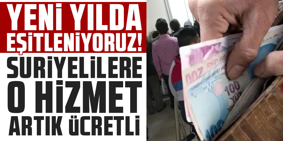 Suriyelilere ücretsiz sağlık hizmeti sona eriyor!