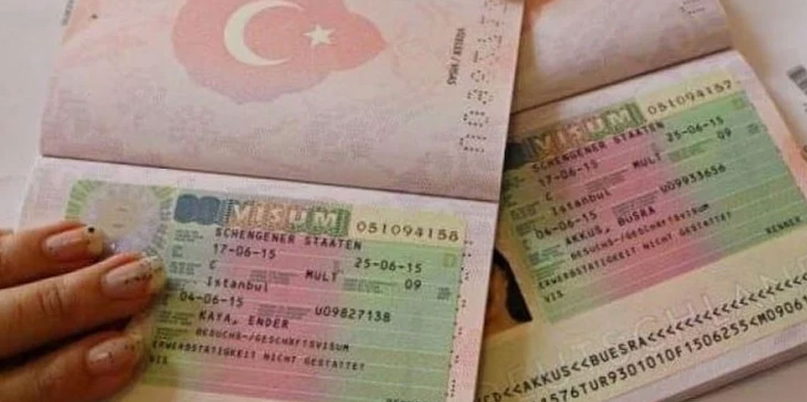 Schengen vizesi karaborsaya düştü! 500 Euro para istediler