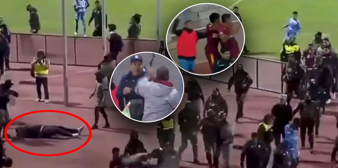 Yeşil saha, savaş alanına döndü! Maçta 17 kırmızı kart çıktı