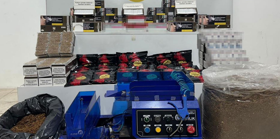 Samsun’da tütün operasyonunda 6 şüpheliye işlem yapıldı