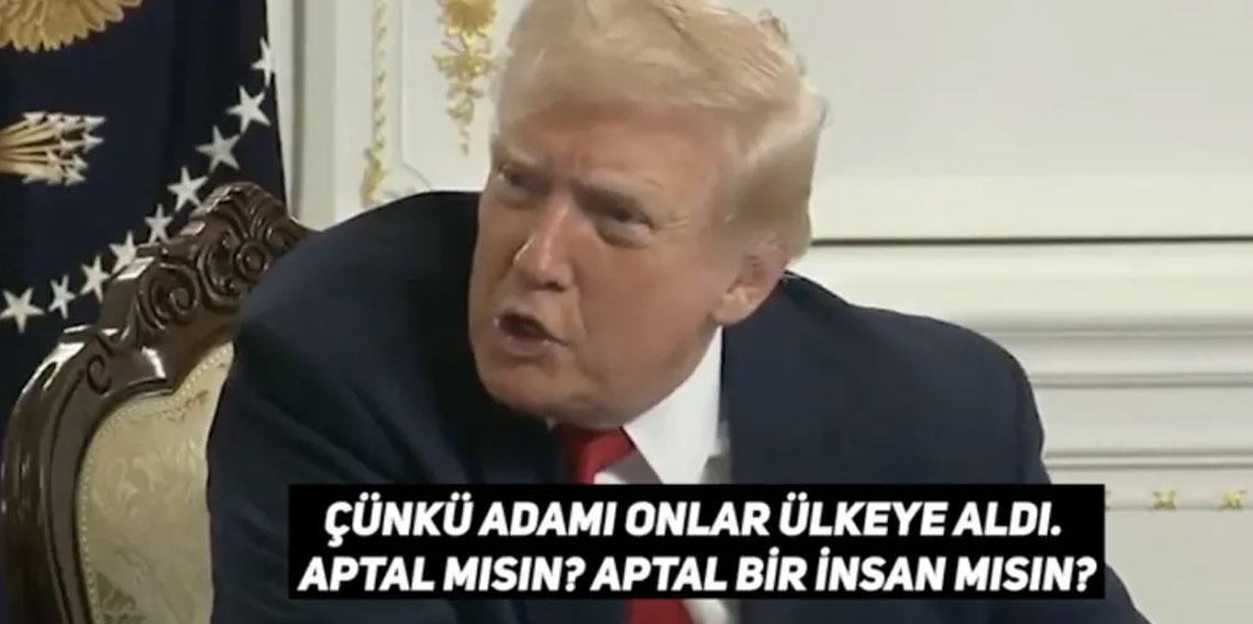 Donald Trump'ı çileden çıkartan 'Biden' sorusu: Aptal bir insan mısın?