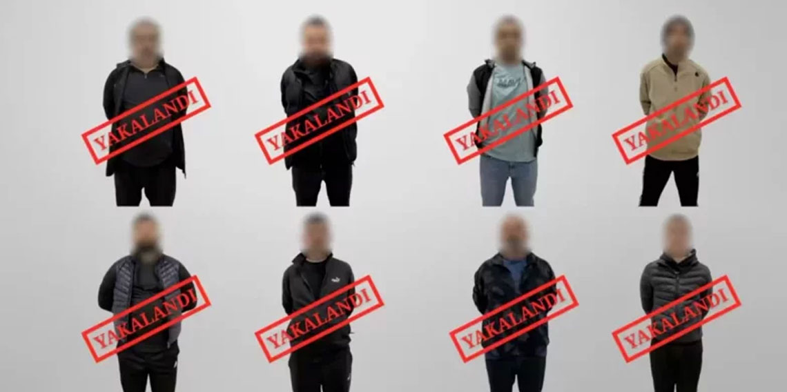 Kırmızı bültenle aranan 8 suçlunun Türkiye'ye iadesi sağlandı