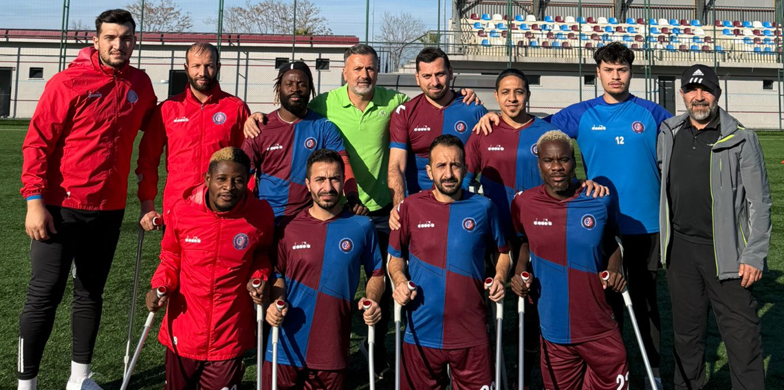 Ampute takımı iddialı başladı