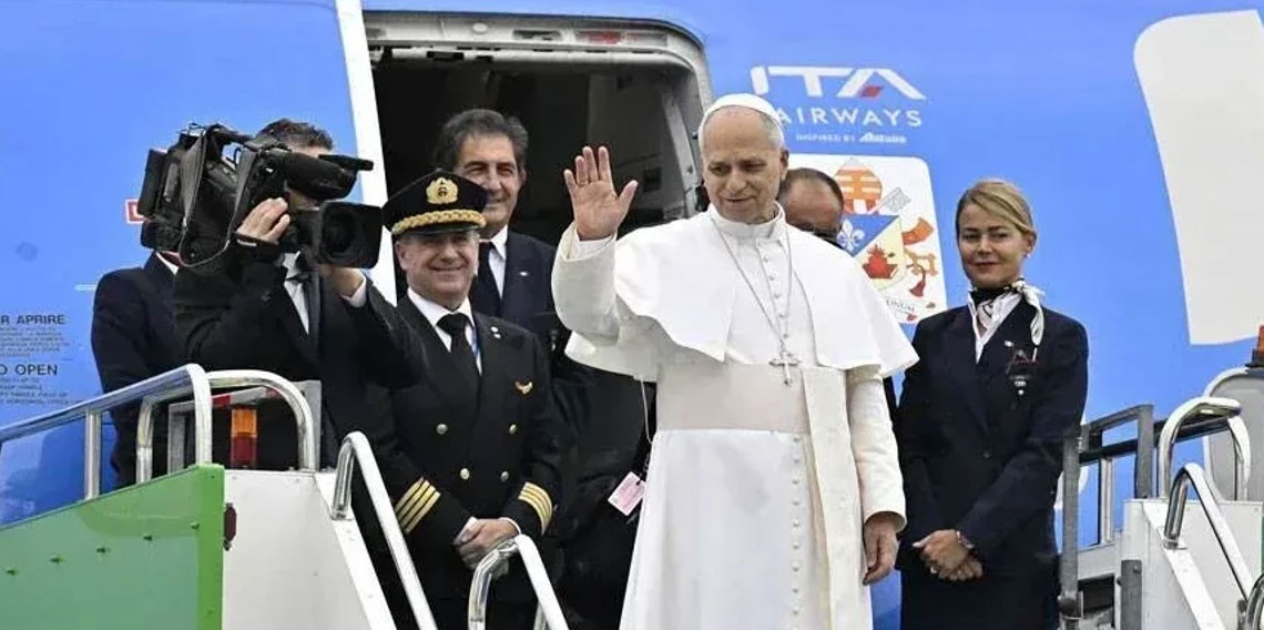 Papa 14'üncü Leo'dan Filistin'de iki devletli çözüm vurgusu