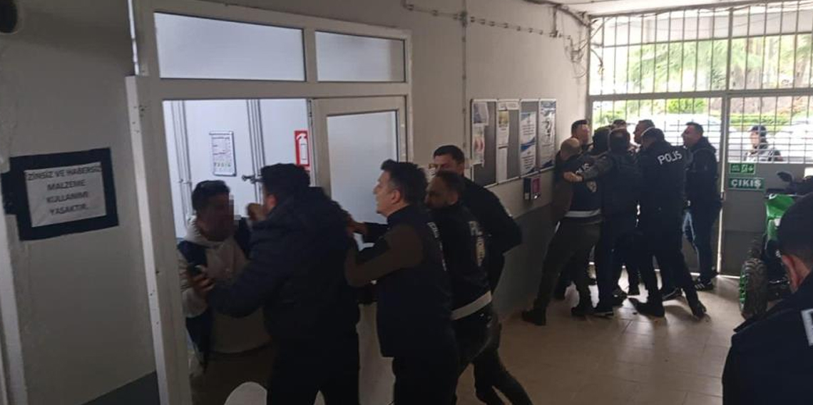 Amatör maçta arbede: 2 gözaltı