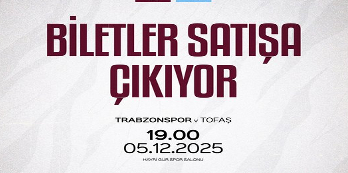 Trabzonspor, Tofaş maçı biletleri satışa çıkıyor