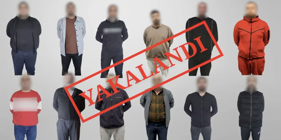 Kırmızı bültenle aranan 12 suçlunun Türkiye'ye iadesi sağlandı