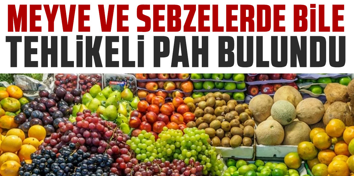 Günlük gıdalarda kanserle bağlantılı kimyasallar tespit edildi