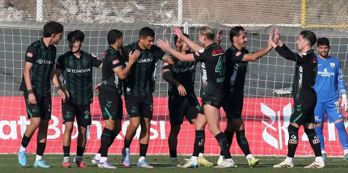 Ziraat Türkiye Kupası'nda Konyaspor adını gruplara yazdırdı
