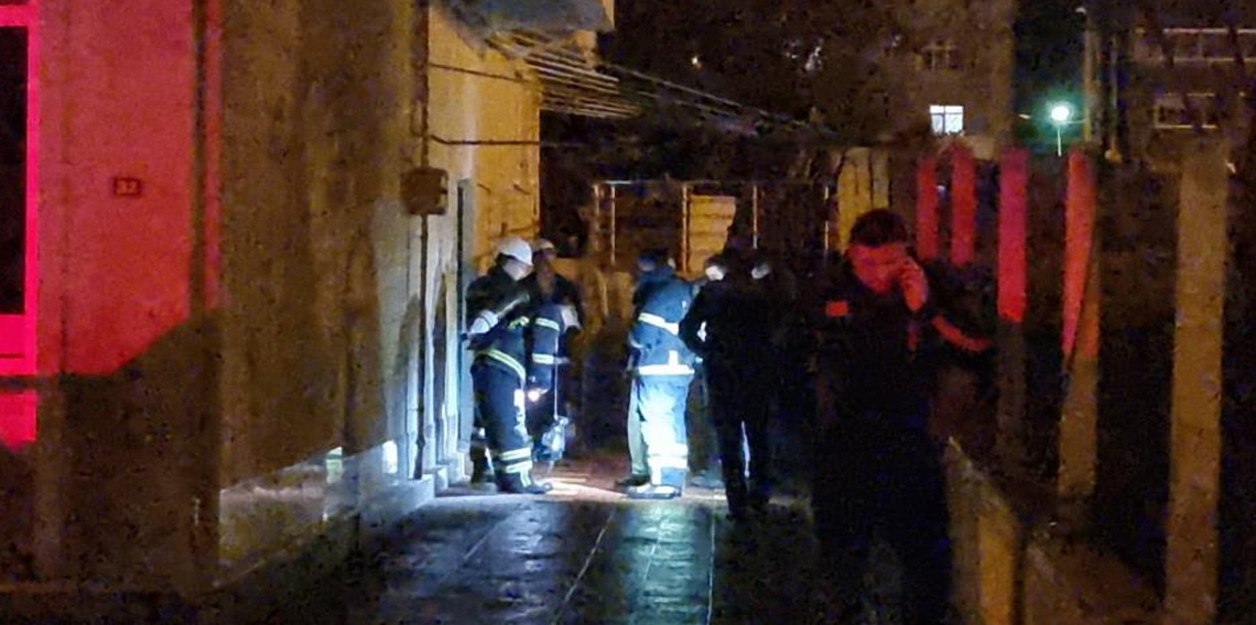 Sinop’ta kömürlük yangını korkuttu