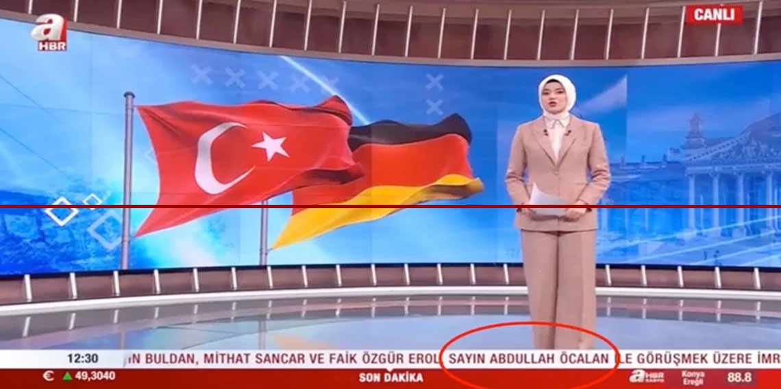 A Haber'den 'Sayın Abdullah Öcalan' açıklaması