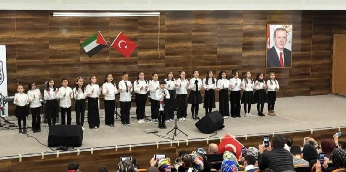 Bayburt’ta Filistin’e destek için dayanışma konseri düzenlendi