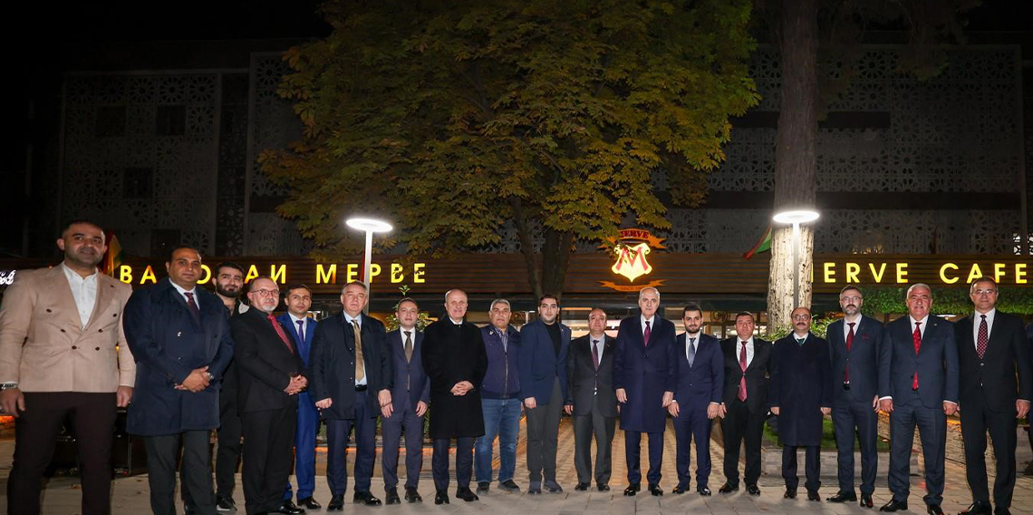 TBMM Başkanı Kurtulmuş, Tacikistan’da Türk iş adamlarıyla buluştu