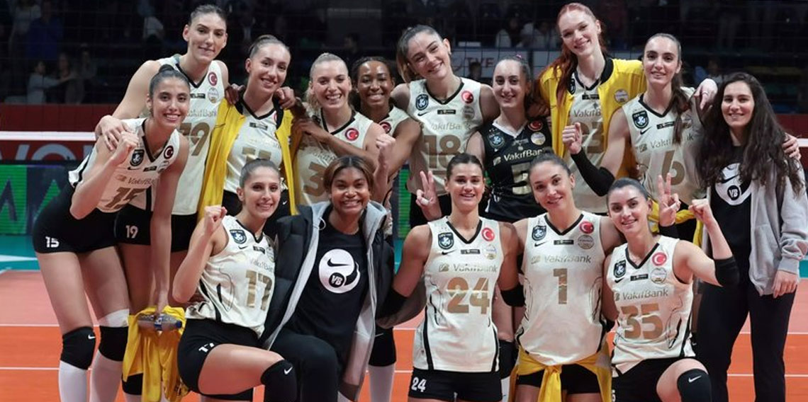 Vakıfbank filede ezip geçiyor!