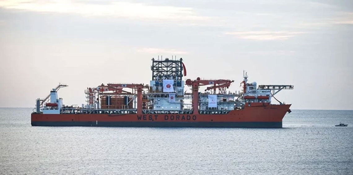 Enerji filosu genişliyor! Türkiye'nin 6. derin sondaj gemisi