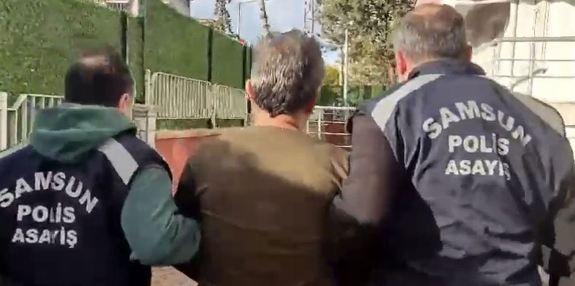 Samsun'da 13 yıl hapis cezasıyla aranan firari yakalandı