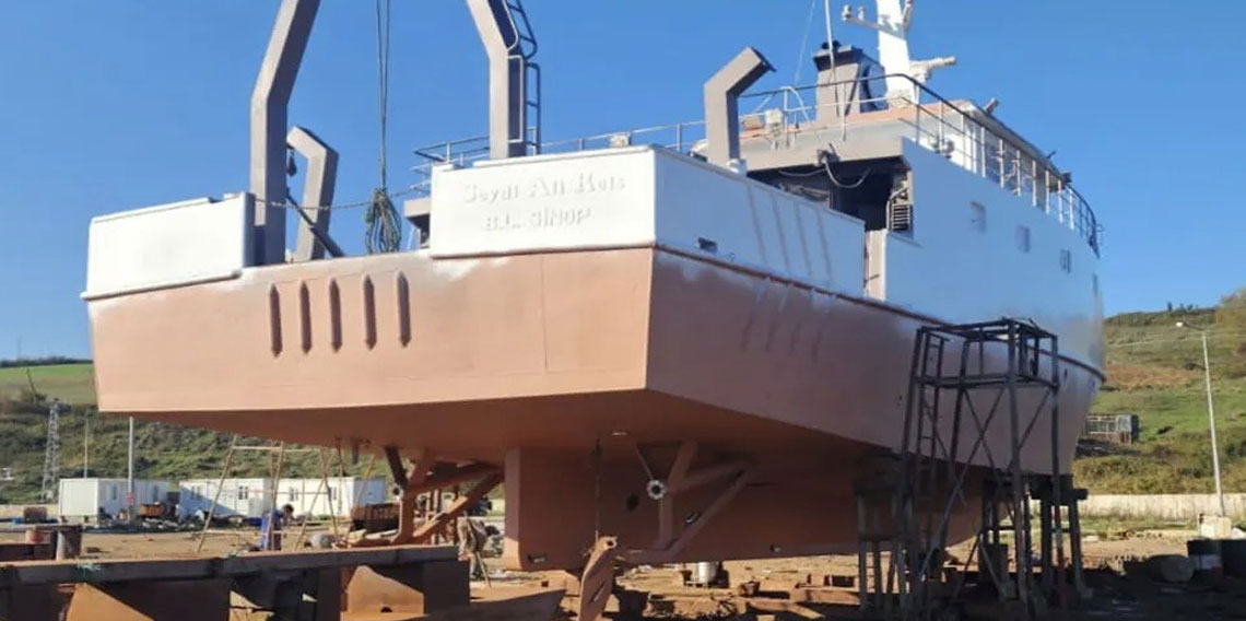 Seydi Ali Reis Gemisi teknik yenileme için karaya alındı