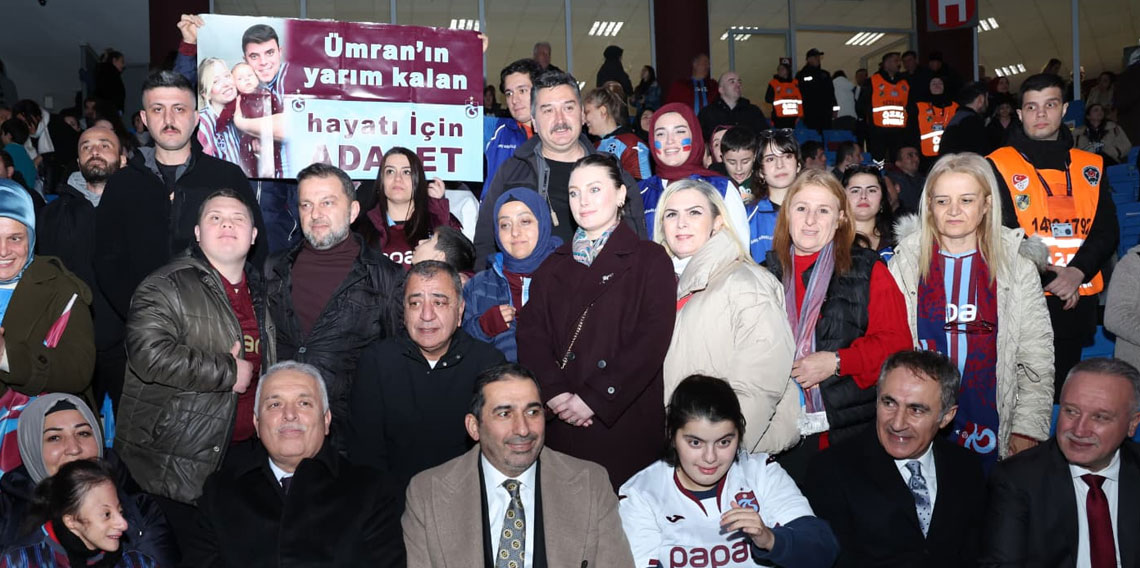 Vali Yıldırım, Trabzonspor Maçını Özel Gereksinimli Bireylerle Birlikte İzledi