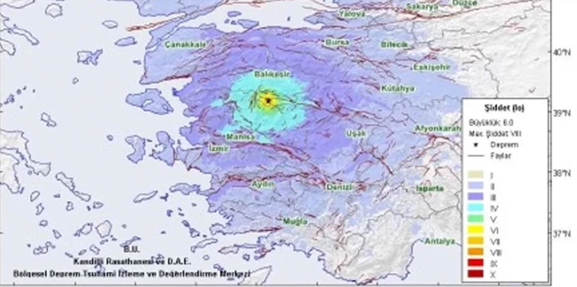 Balıkesir'de yeni deprem oldu! Büyüklüğünü Kandilli Rasathanesi açıkladı