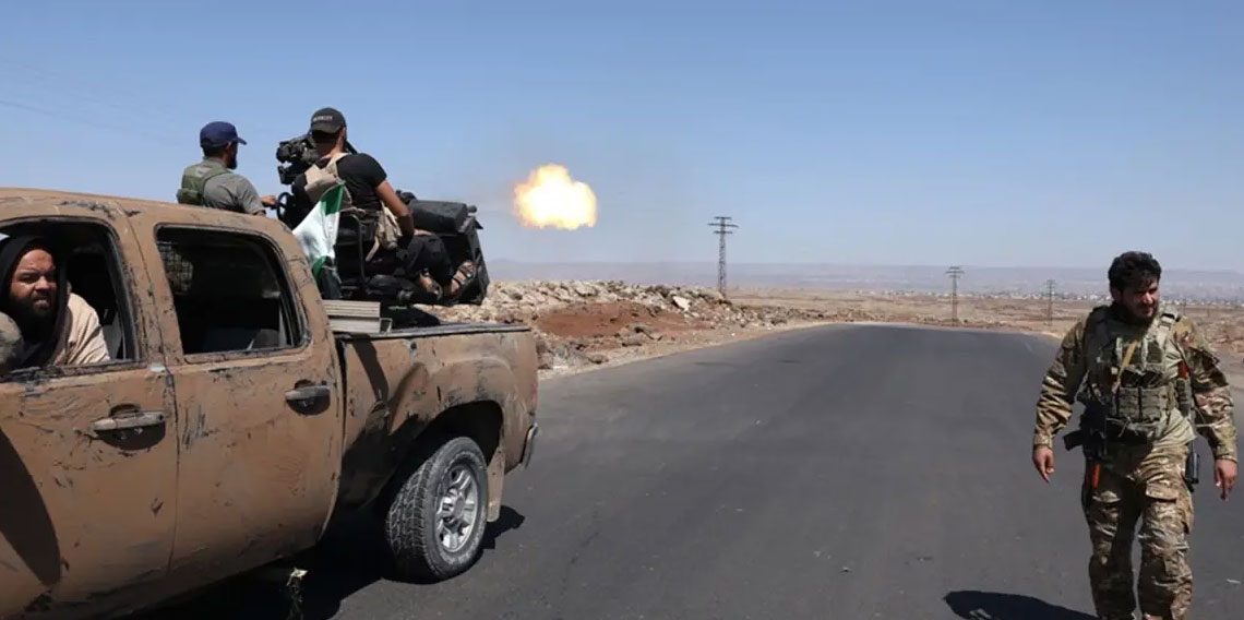 Suriye'de güvenlik güçleri ile terör örgütü SDG arasında çatışma