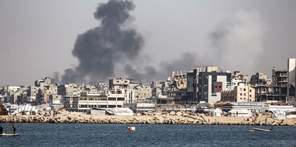 İsrail ateşkes dinlemedi Gazze'yi bombaladı