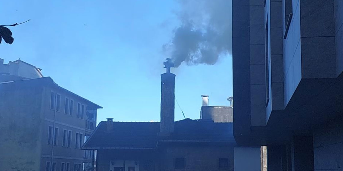 Rize'de baca yangını paniğe neden oldu