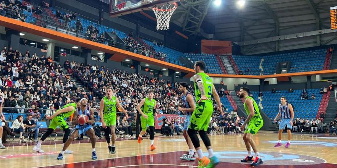 Türkiye Sigorta Basketbol Ligi: Trabzonspor: 92 - Tofaş: 87