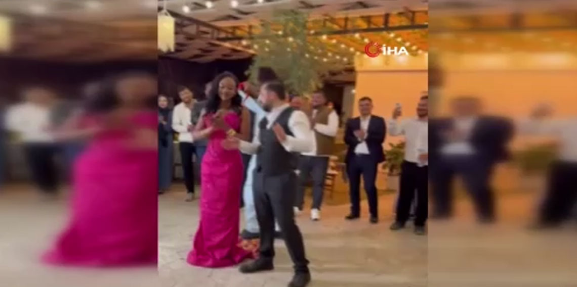 Adana’ya Afrikalı gelin