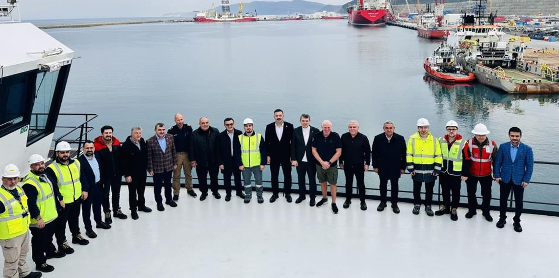 Seven Vega gemisi Filyos Limanı’nda