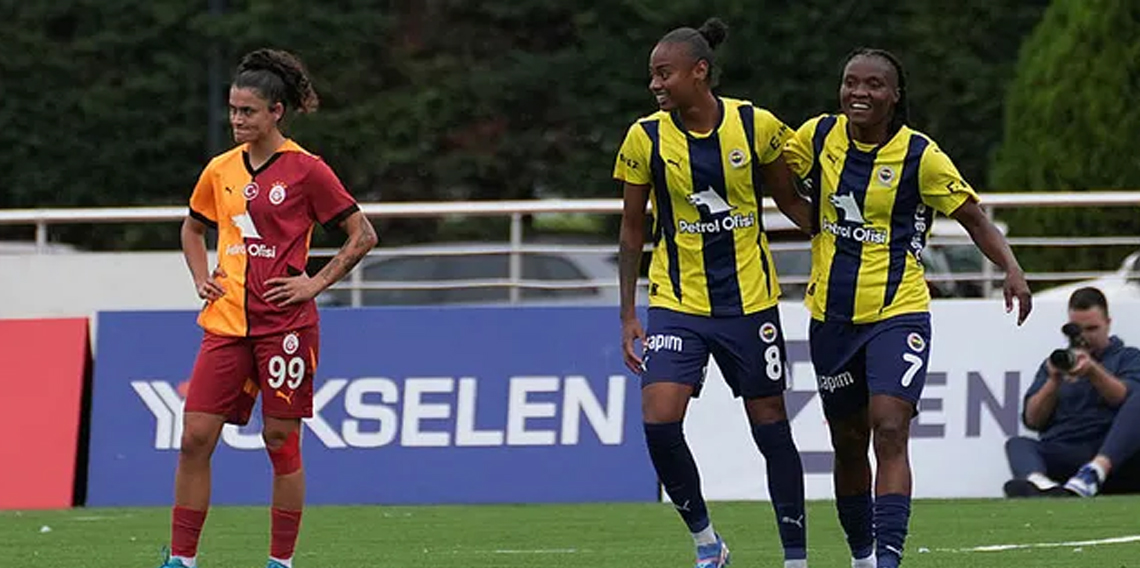 Kadınlar derbisinde Fenerbahçe, Galatasaray’ı devirdi!