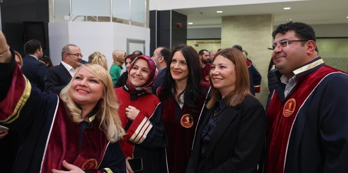 OMÜ'de 182 akademisyen akademik yükseltme töreniyle tebrik edildi