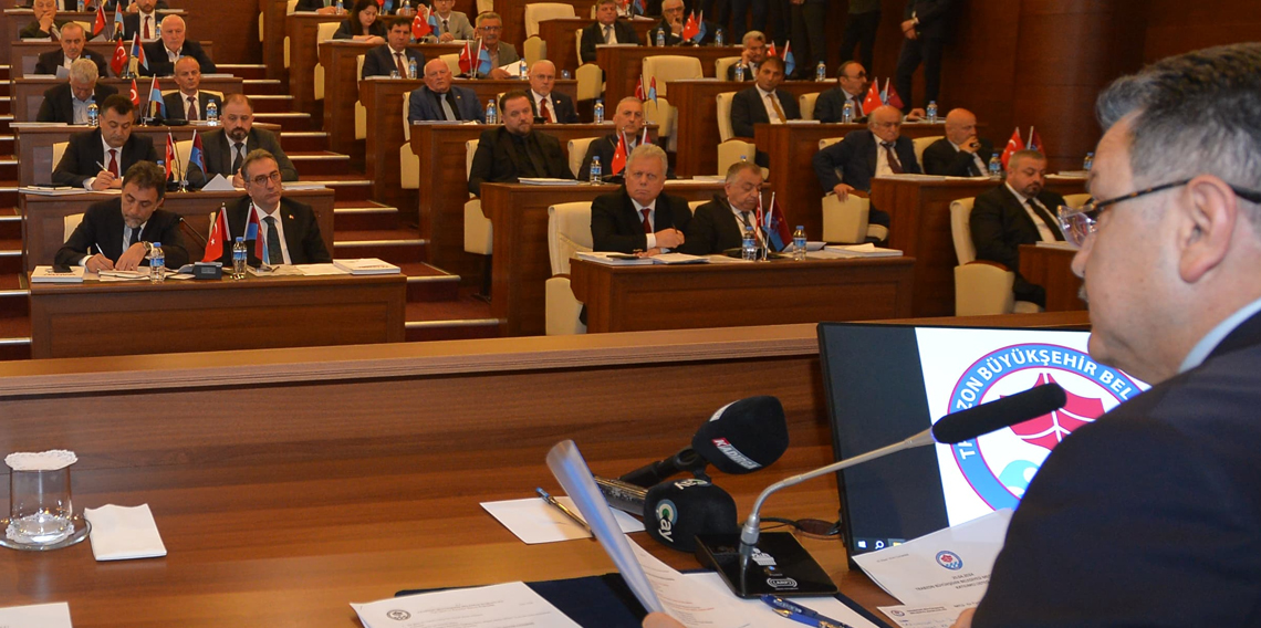 Trabzon'da yılın son meclis toplantısı bugün yapılacak