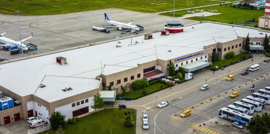 Samsun’da 11 ayda 1,5 milyon kişiye havayolu hizmeti