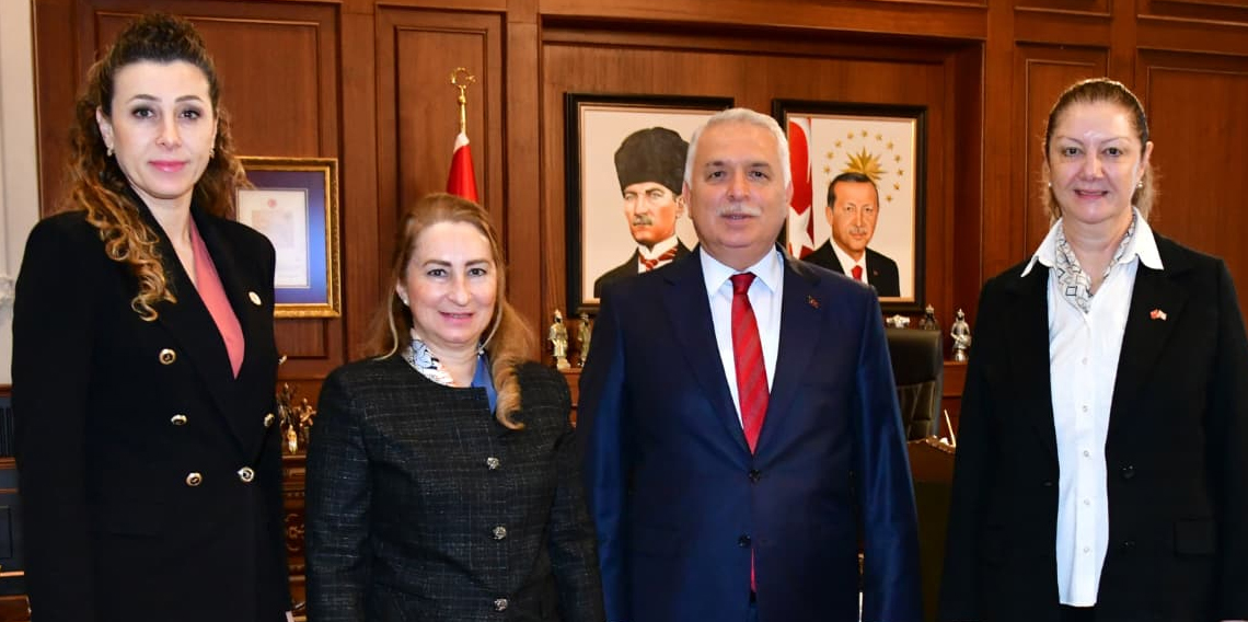 Vali Yıldırım KKTC Heyetini Kabul Etti