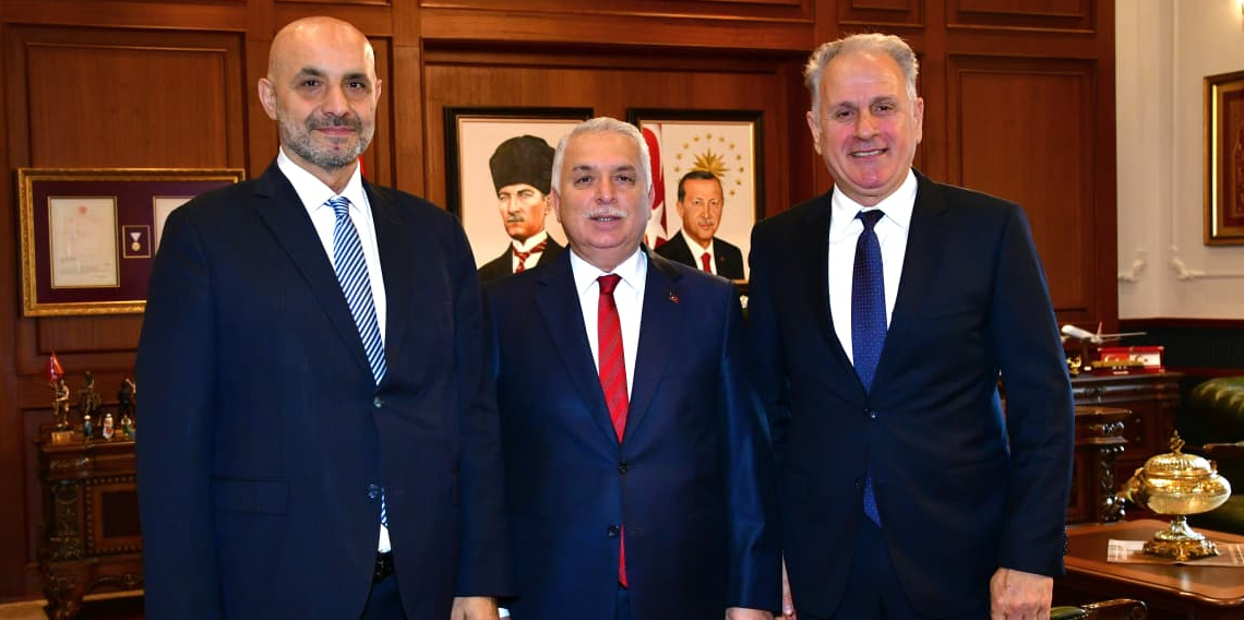 Vali Yıldırım, Türkiye Binicilik Federasyonu Yönetimini Kabul Etti