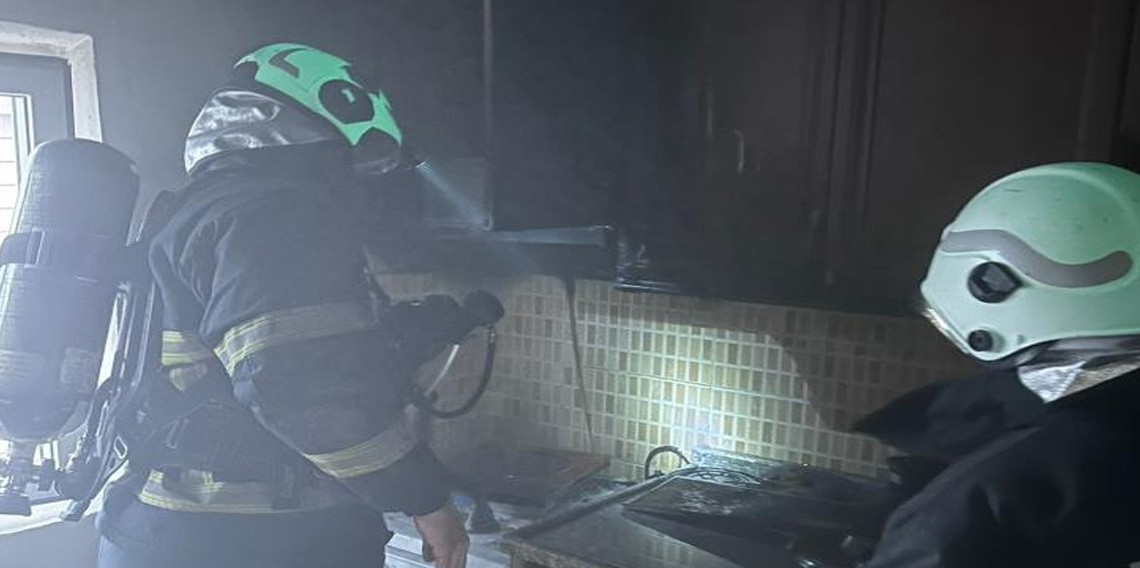 Batman’da evde çıkan yangın söndürüldü