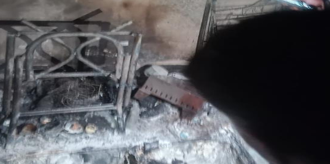 Batman’da apartman boşluğunda çıkan yangın söndürüldü