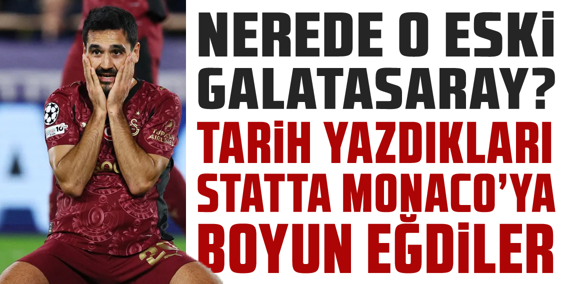 Nerede o eski Galatasaray!