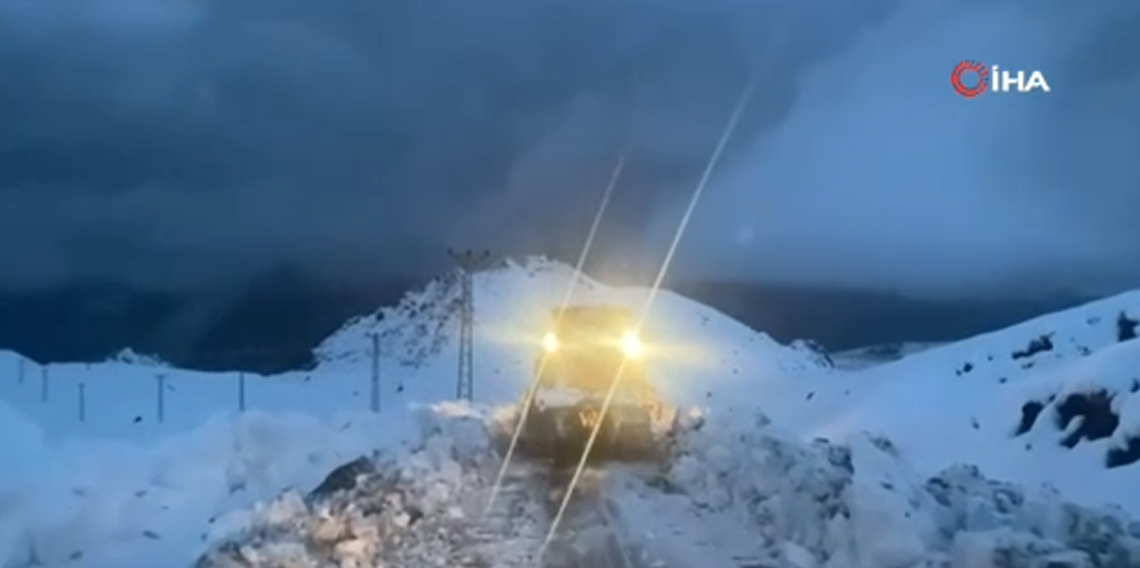 Şırnak’ta kar esareti