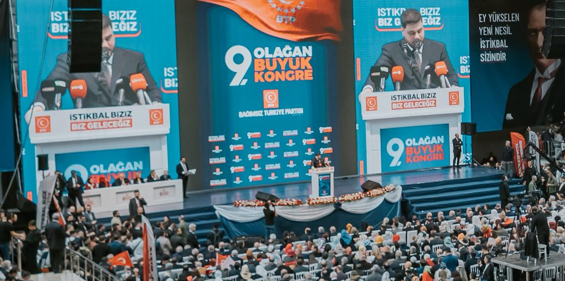 BTP’nin 9. Olağan Genel Kurulu’na Akçaabat’tan Büyük Destek