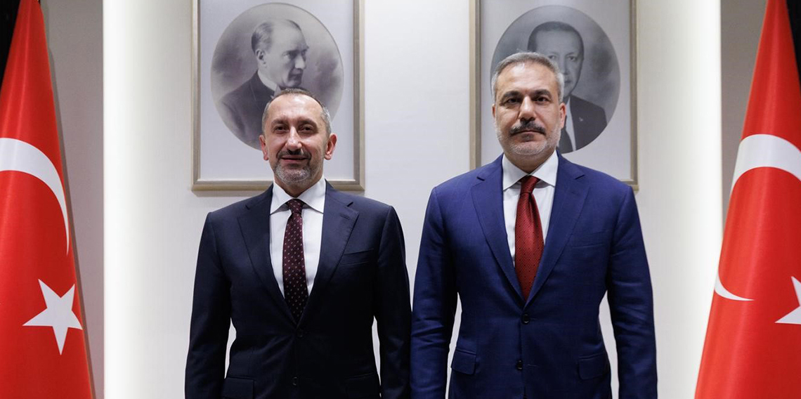 Bakan Fidan, Siber Güvenlik Başkan’ı Önal’ı kabul etti